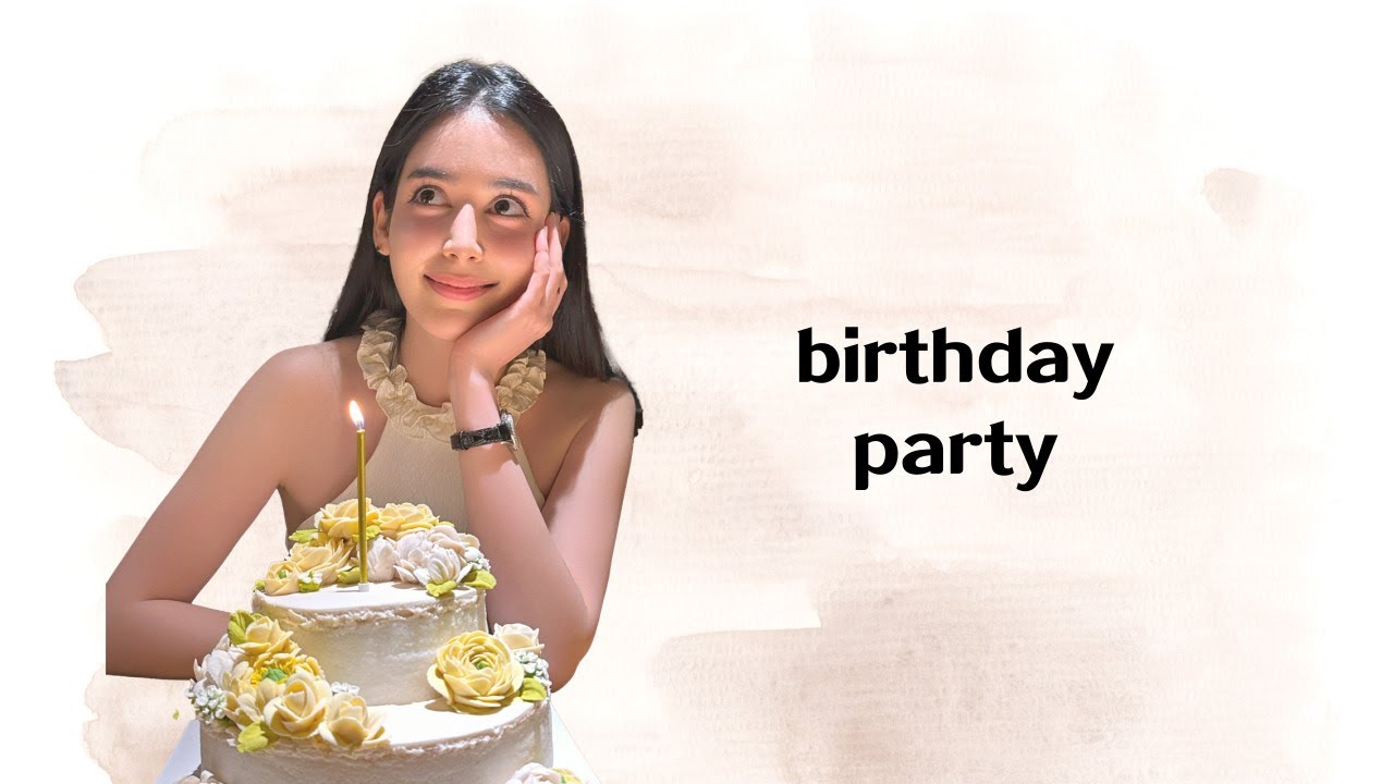 Вечеринка в честь моего дня рождения