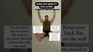 Shoulder Mobility &amp; Evaluation #fitness #information #jointpain #trending #exercise #share