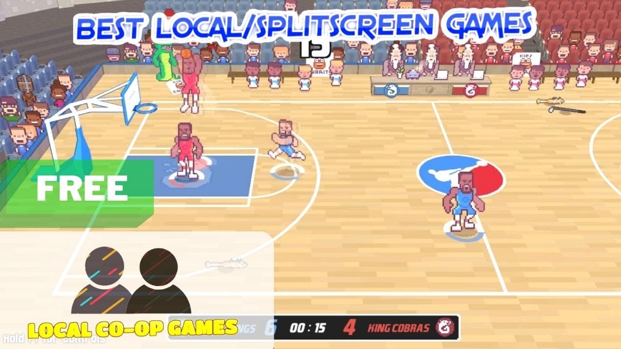 Karate Basketball Multiplayer Free Game - How to Play Local Versus Gameplay