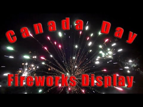 How to do your own fireworks display- Canada Day