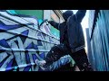 Graffiti bombing on garbage train and style writing tagging and lifestyle 4k 2024
