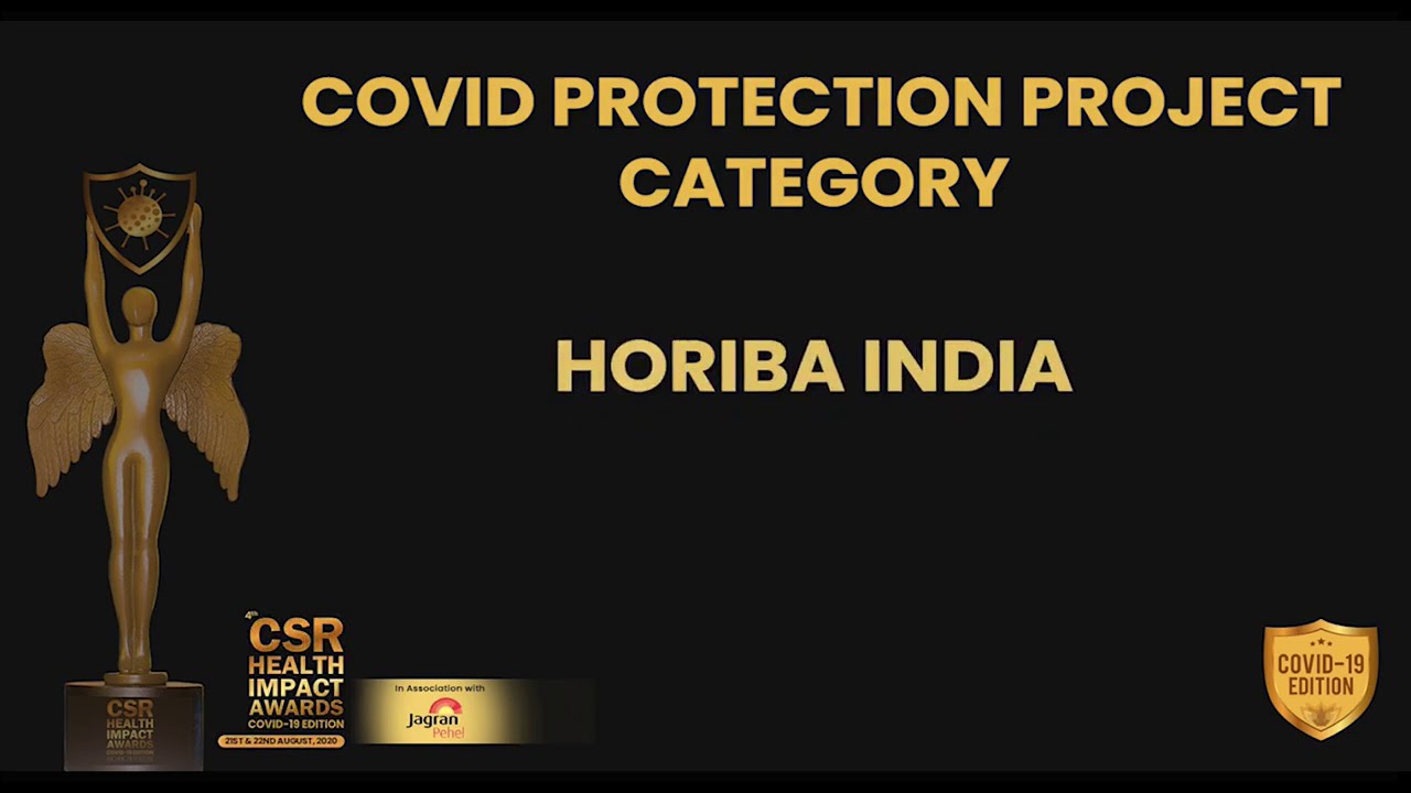 Horiba Conferred With The CSR Health Impact Award 2020