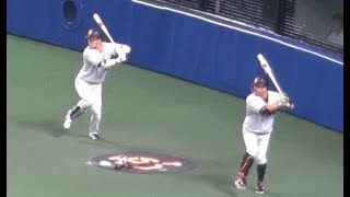 20190519 阿部慎之助(G)×大城卓三(G) ネクストバッターズサークルでの共演