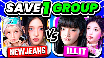 SAVE ONE DROP ONE: KPOP GROUPS 🔥 Impossible Save One Kpop Group - KPOP QUIZ 2024
