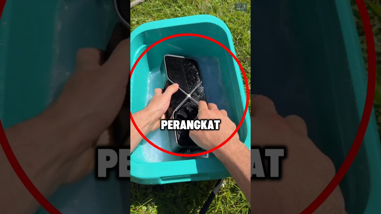Membersihkan Perangkat Elektronik dengan Air⁉️