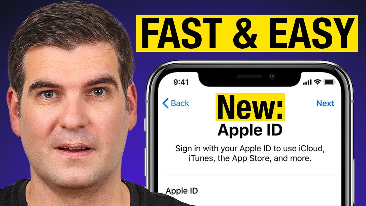 The EASIEST Way to Create an Apple ID on Your iPhone YouTube