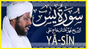 سورة يس كاملة مكتوبة 4k || تلاوة خاشعة بصوت الشيخ محمد عثمان حاج علي