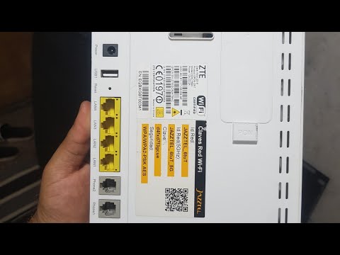 changement du code wifi du point d'accés 5G ZTE F680 V2 DHCP (off)