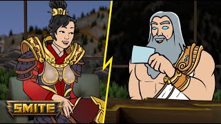 SMITE - Hey Zeus! - Is Mulan a God?