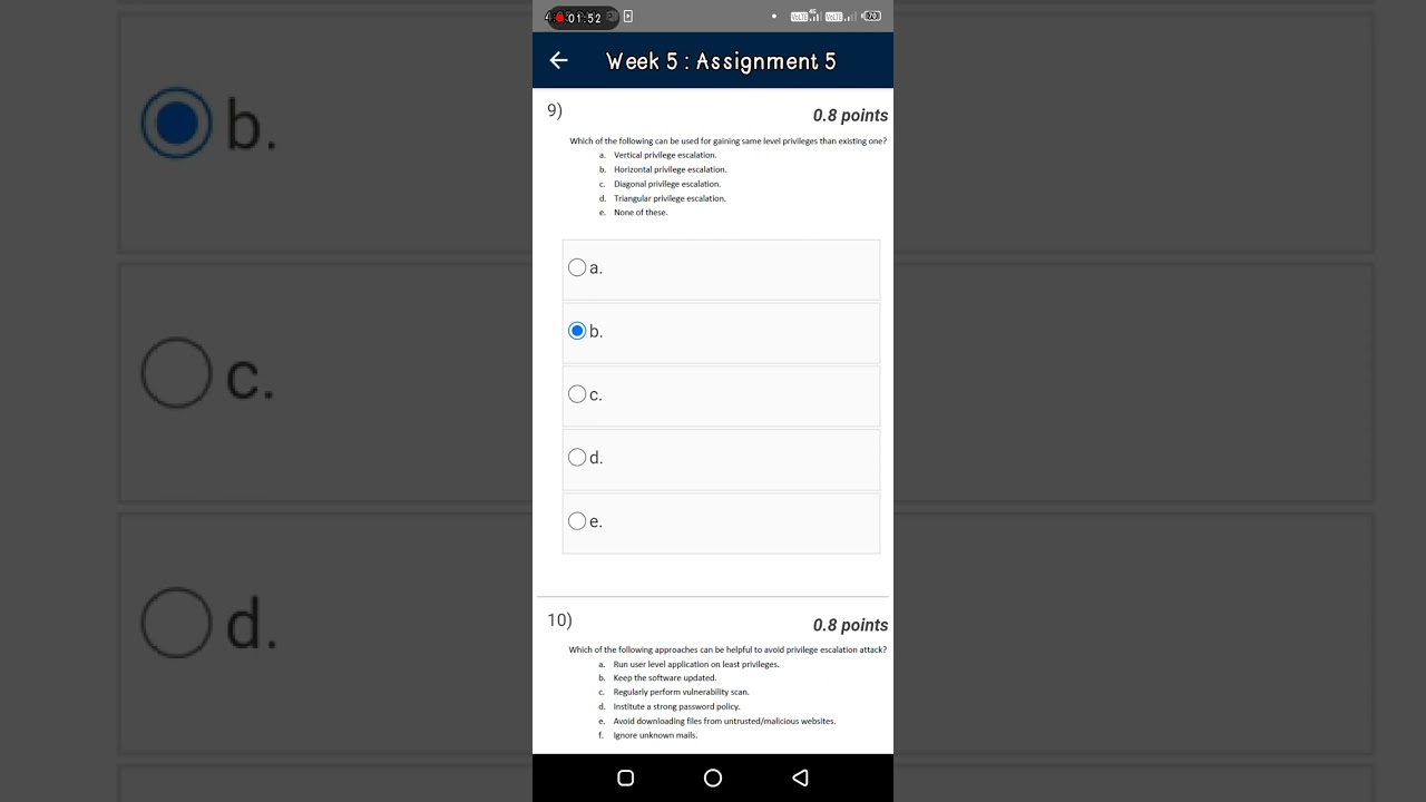 Ethical Hacking Assignment Week 5 Answers || Nptel Ethical Hacking Week 5 Assignment Answer