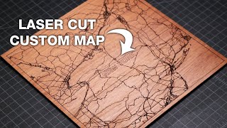 How to Make a Map with a Laser Cutter