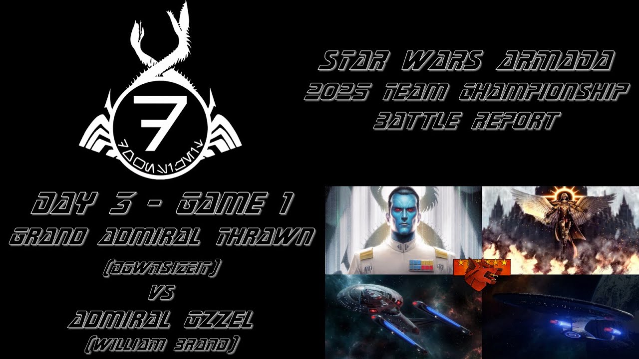 Adepticon 2025 - Teams Tournament, Game 1 - SW Armada Batrep