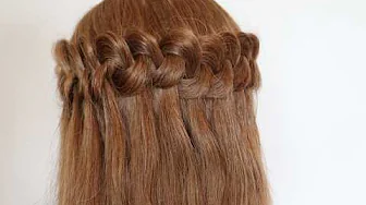 flat braid with two-strand knots