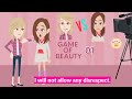 Game of beauty ep1   english story 4u 31  learn english through story  animated english