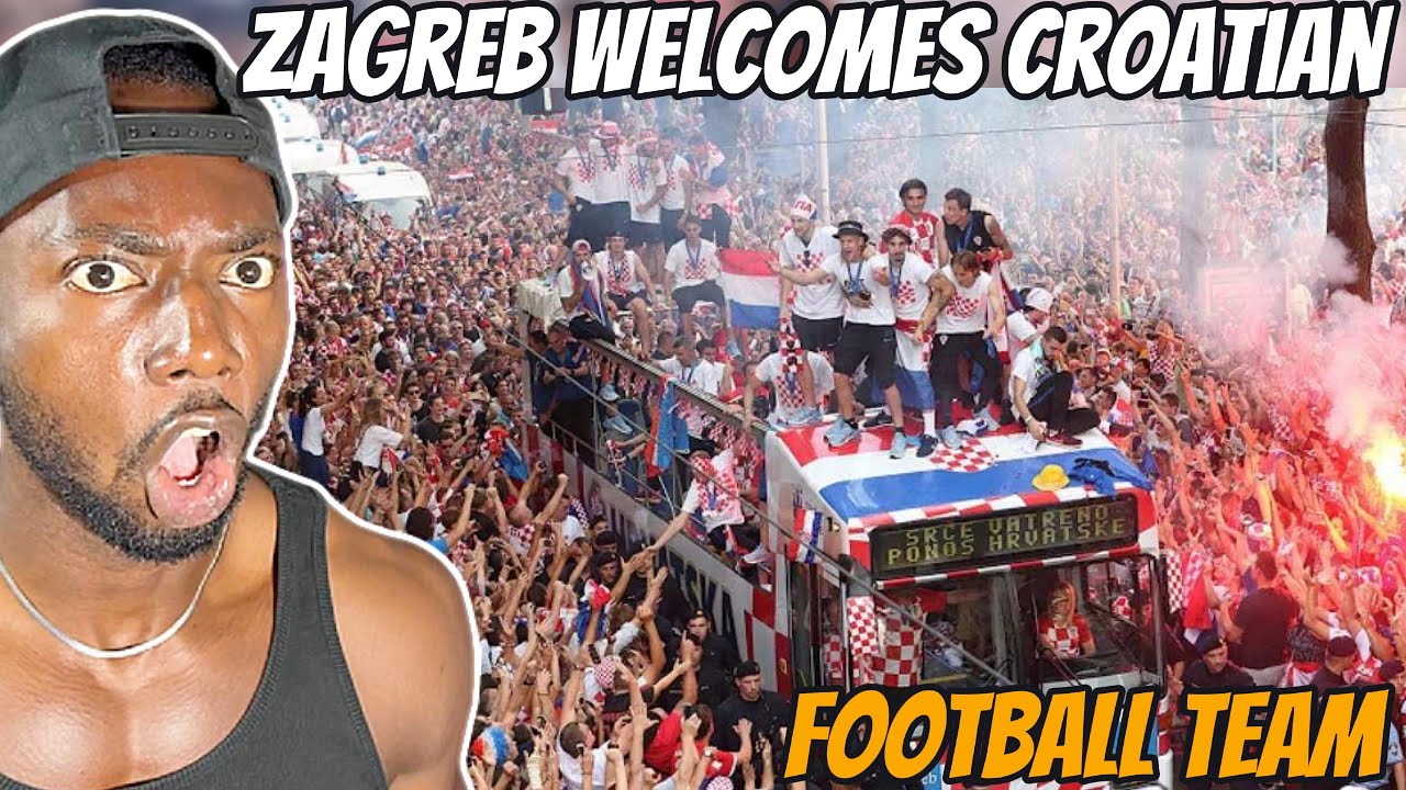 Huge Celebrations as Croatia's World Cup Team 2018 arrives in Zagreb with SILVER⎢REACTION!