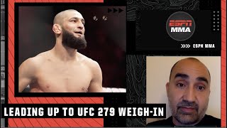 Khamzat Chimaevs Coach Andreas Michael Details What Went Wrong Leading Up To Ufc 279 Weigh In