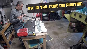 RV-10 | Empennage | Tail Cone Rib Riveting | RV-Builder