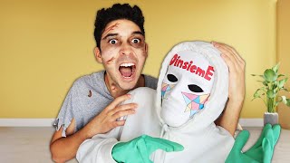 Erick Zombie Incontra Il Dottor Timoti In Casa Nostra Trasformato Dallo Spirito Di Halloween