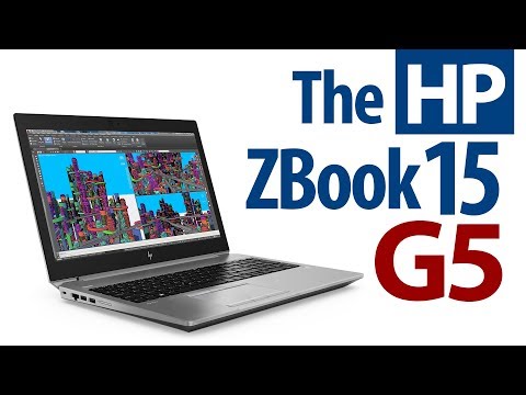 NEW GENERATION! The HP ZBook 15 G5 Mobile Workstation - Bestselling Power