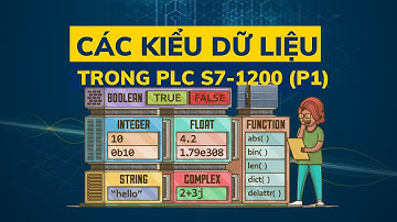 PLC S7-1200 Cơ Bản | Bài 24. Các kiểu dữ liệu trong PLC S7-1200-Phần 1. Kiểu Bit