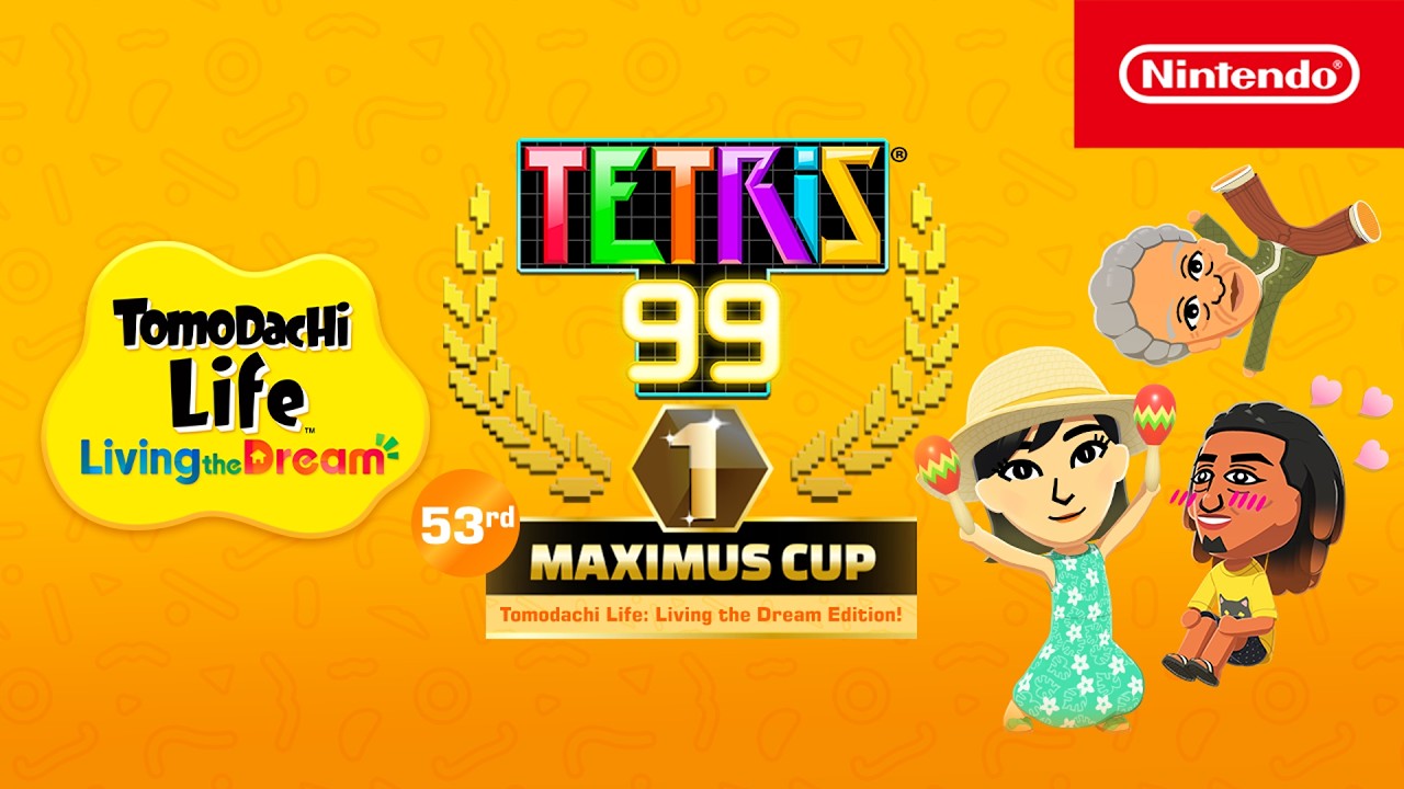 Tetris® 99 – 53rd MAXIMUS CUP Gameplay Trailer - Nintendo Switch