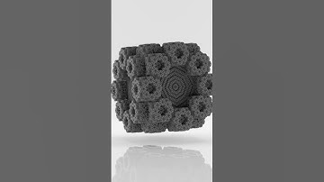 286-Neighbor Cellular Automaton #mathart #houdini