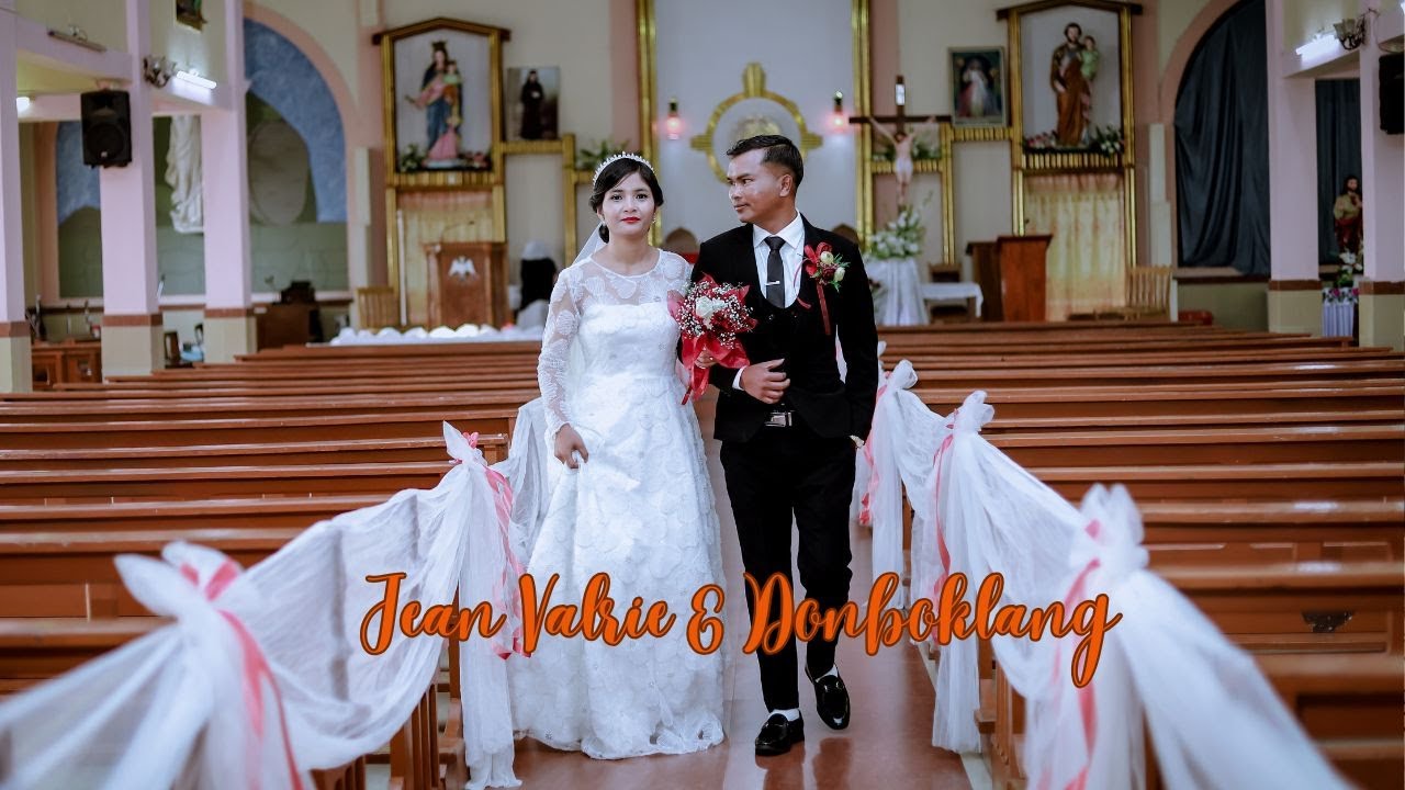 Wedding of Jean Valrie & Donboklang 