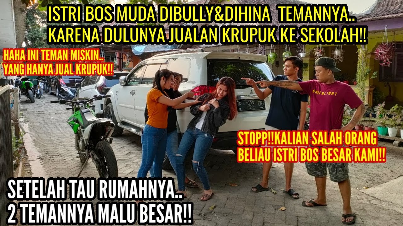 ISTRI BOS MUDA DIRENDAHKAN TEMANNYA KARENA DULUNYA ANAK PENJUAL KRUPUK!!Tapi lihat saat tau ini..