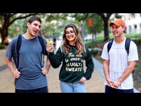 Asking College Students If They Have A Foot Fetish