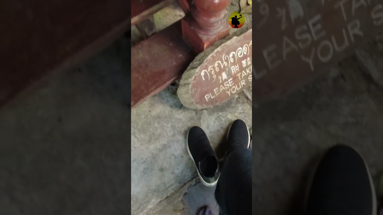 ☸️🛕Temple at the end of the Bamboo Bridge Pai🇹🇭 