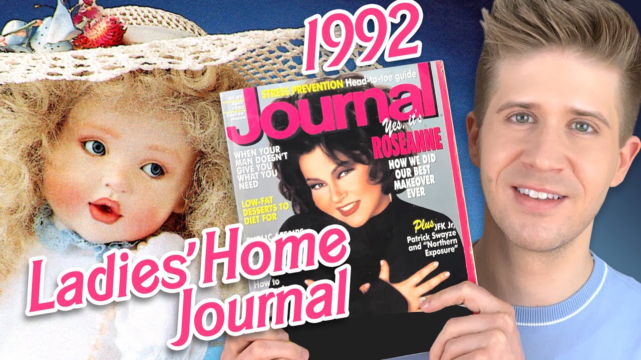 Ladies' Home Journal April 1992 ~ Vintage Magazine Flip Through | Cole Chickering