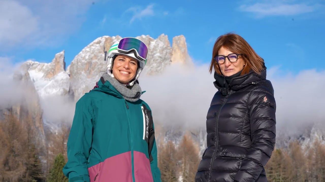 Catinaccio in inverno: sci, rifugi e panorami da sogno al Ciampedie | Val di Fassa
