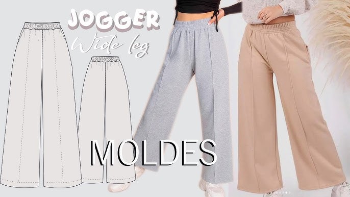 DIY Como hacer Wide legs & baggy 🔥(+moldes gratis) 