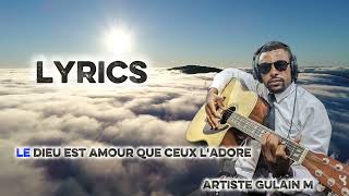 Dieu Est Amour Par Gulain M