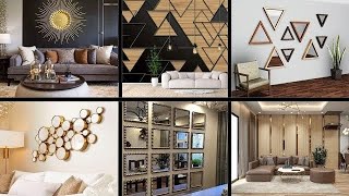 Home Wall Decorating For Living Room | Latest Wall Decor Ideas | Wooden Wall Decorating Ideas 2024