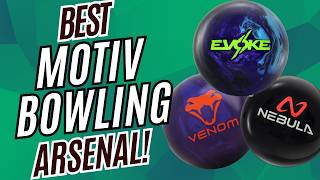 TOP Motiv Bowling Balls! Best Arsenal Builder for Motiv Bowling!