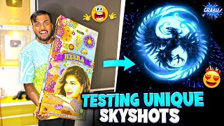 Testing New Unique Skyshots & Crackers ?😱 Diwali stash 2022💥