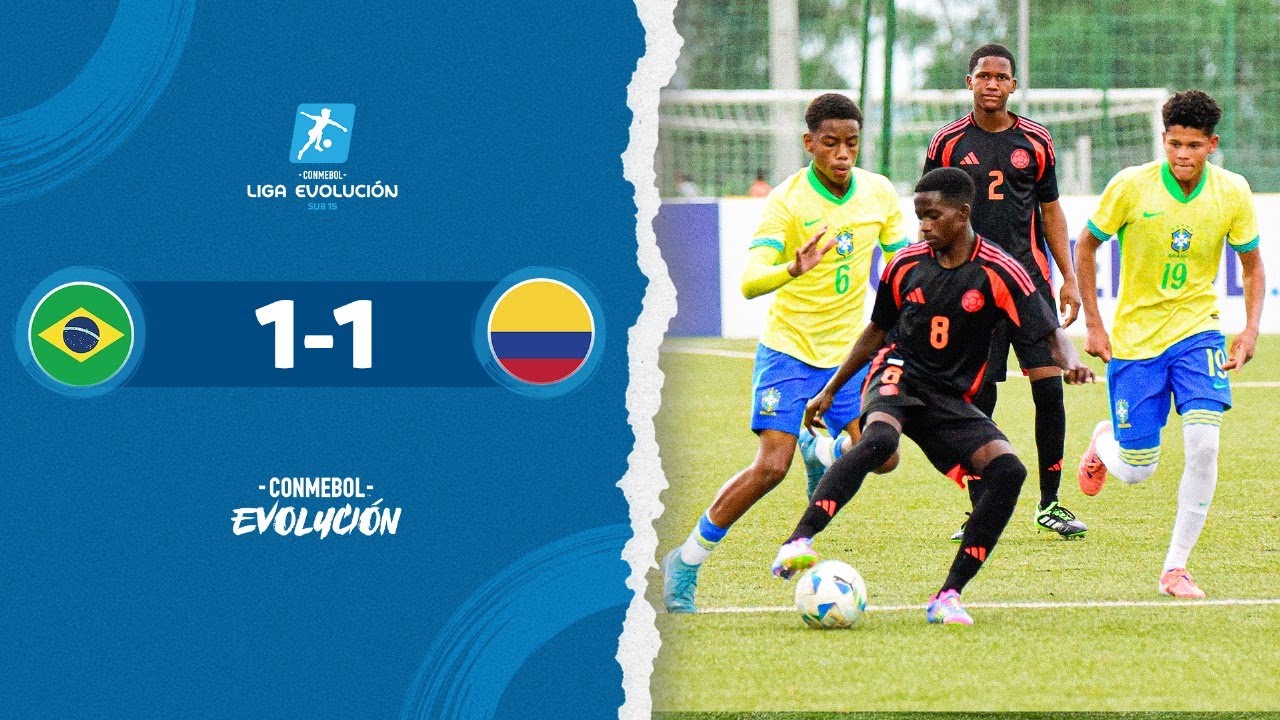 HIGHLIGHTS | BRASIL vs. COLOMBIA | CONMEBOL LIGA EVOLUCIÓN SUB15 2025 - ZONA NORTE