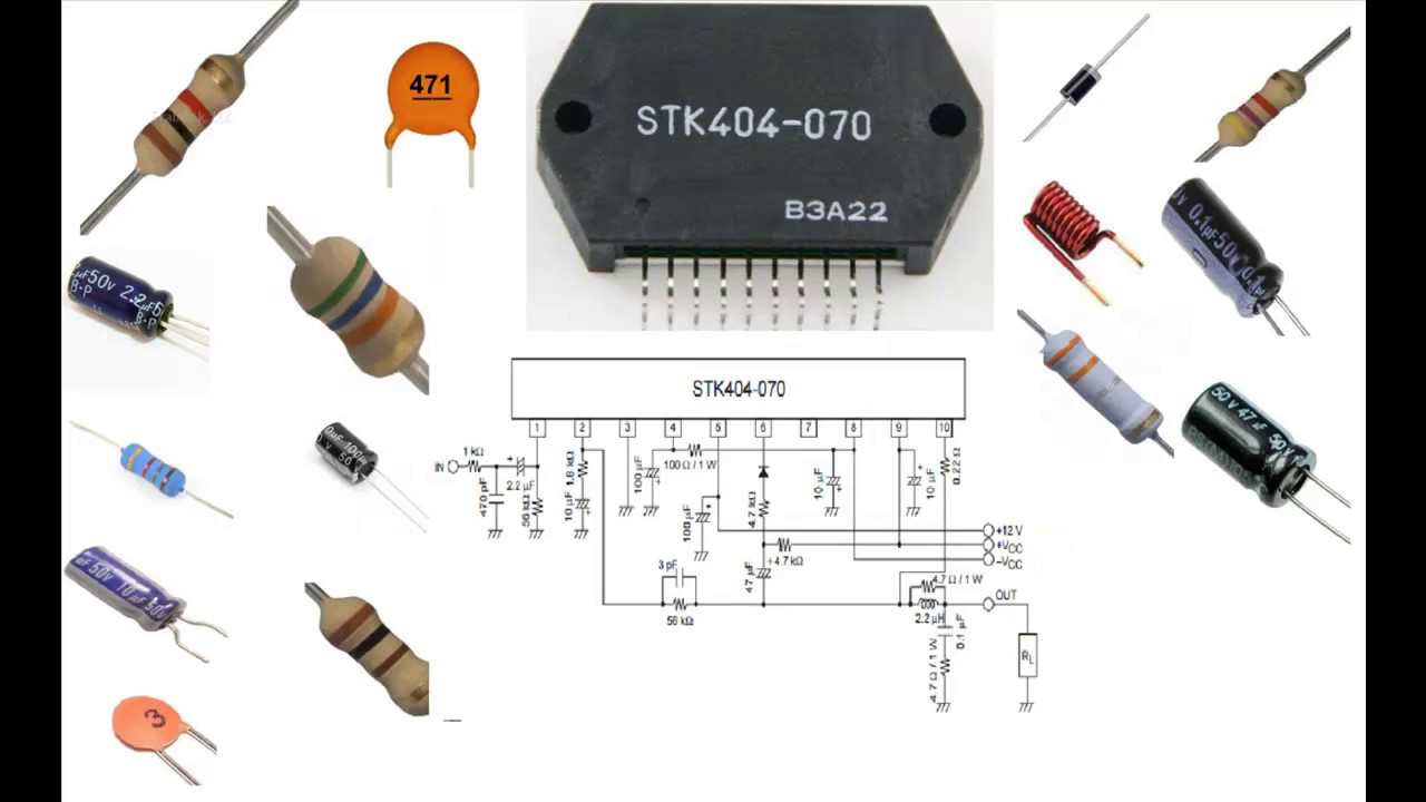 how to make an amplifier using stk ic? - YouTube