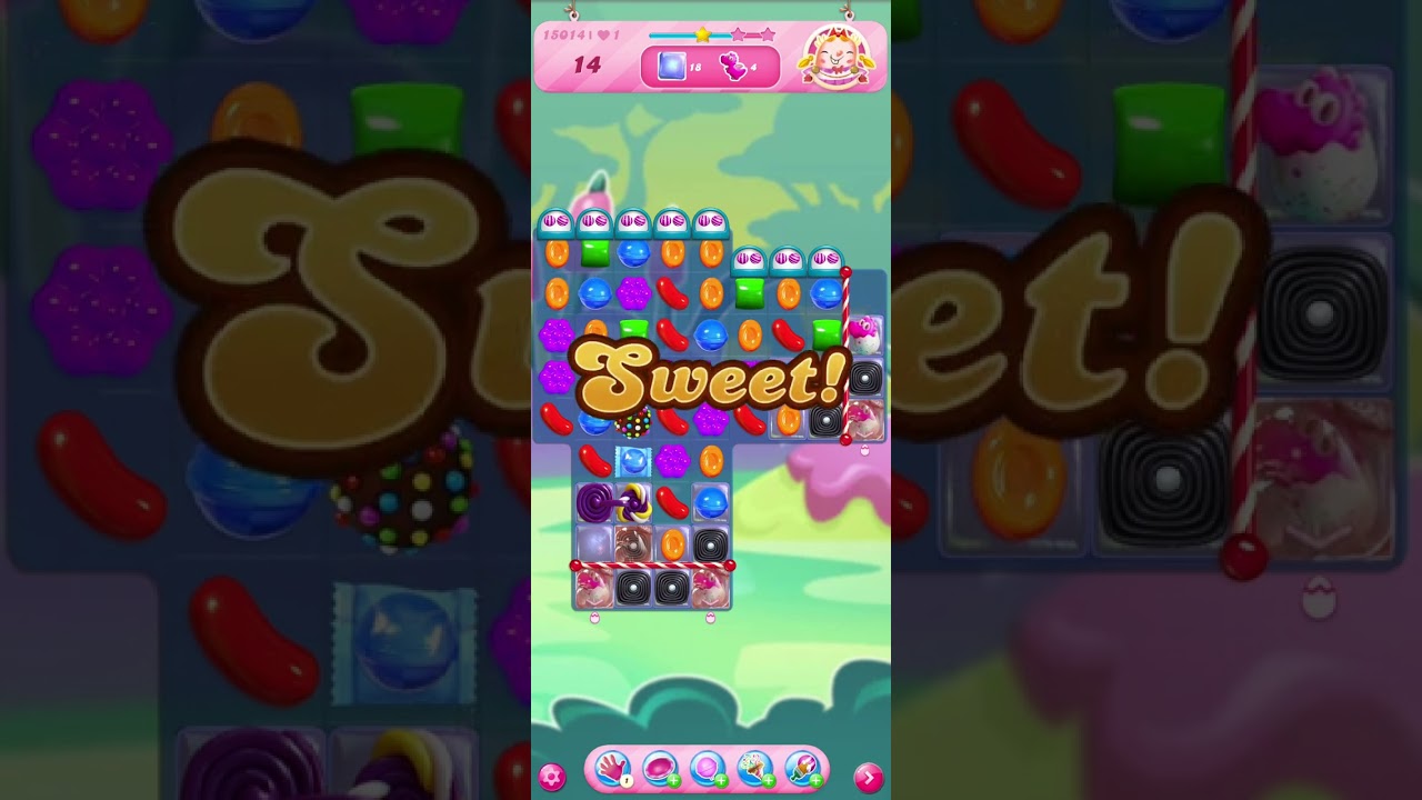 Candy Crush Level 15014 GamePlay