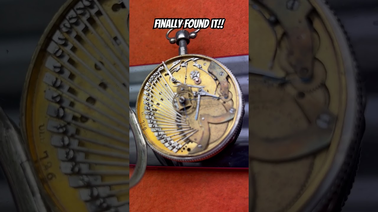 Finally manage to track down this vintage quarterly repeater musical pocket watch.