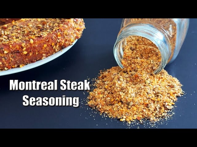 Homemade Montreal Steak Seasoning Recipe 