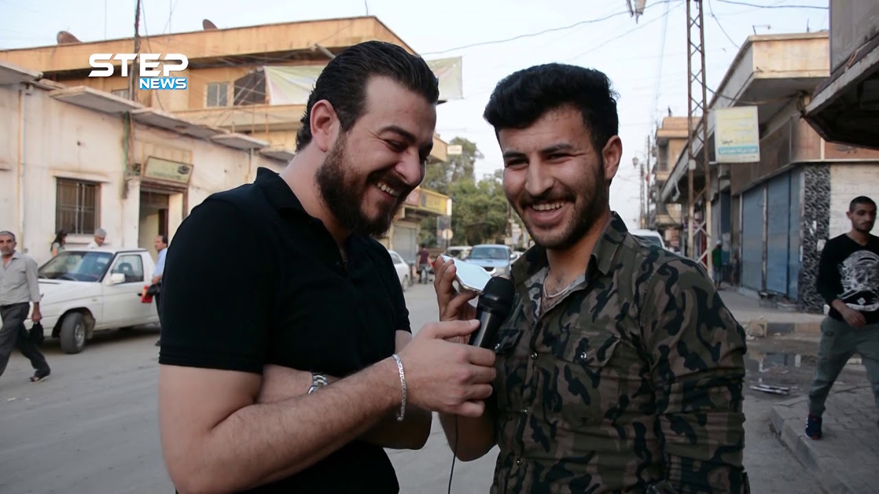 شاهد استطلاع رأي ومواقف طريفة في سوريا عن 