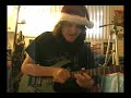White Christmas Metal Hard Rock Electric Guitar!!