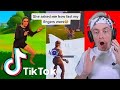 reacting to *NOT FAMILY FRIENDLY* fortnite tik toks...