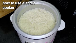 Prestige Delight Electric Rice cooker | Automatic Rice cooker | Model FERN 1.8-2 | Usage instruction