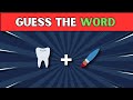 Guess the word by emoji  word emoji quiz challenge