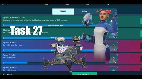 Space Tech Heist Task 27 | War Robots