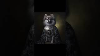 Baroque style dogs by Ai #pomeranian #dog #doglover #puppy #renaissance #baroque #puppylove #doggie