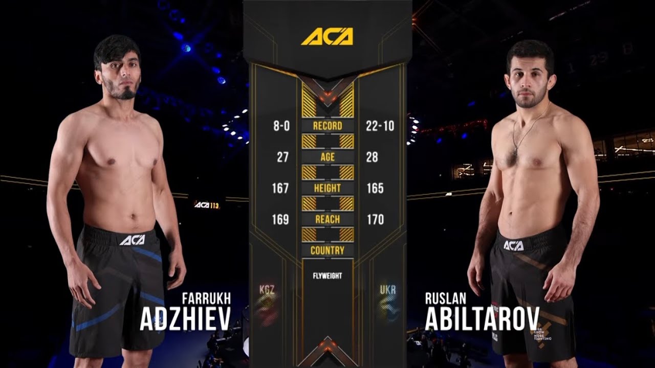 Фаррух Аджиев vs. Руслан Абильтаров | Farrukh Adzhiev vs. Ruslan ...